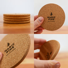 Load image into Gallery viewer, Cork Coasters - Golf Series (Set of 4)