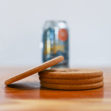 Load image into Gallery viewer, Cork Coasters - Golf Series (Set of 4)