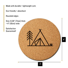 Load image into Gallery viewer, Camping Gift Set (Cups + Coasters)