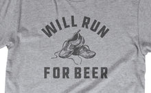 Load image into Gallery viewer, Will Run For Beer - Unisex Tee
