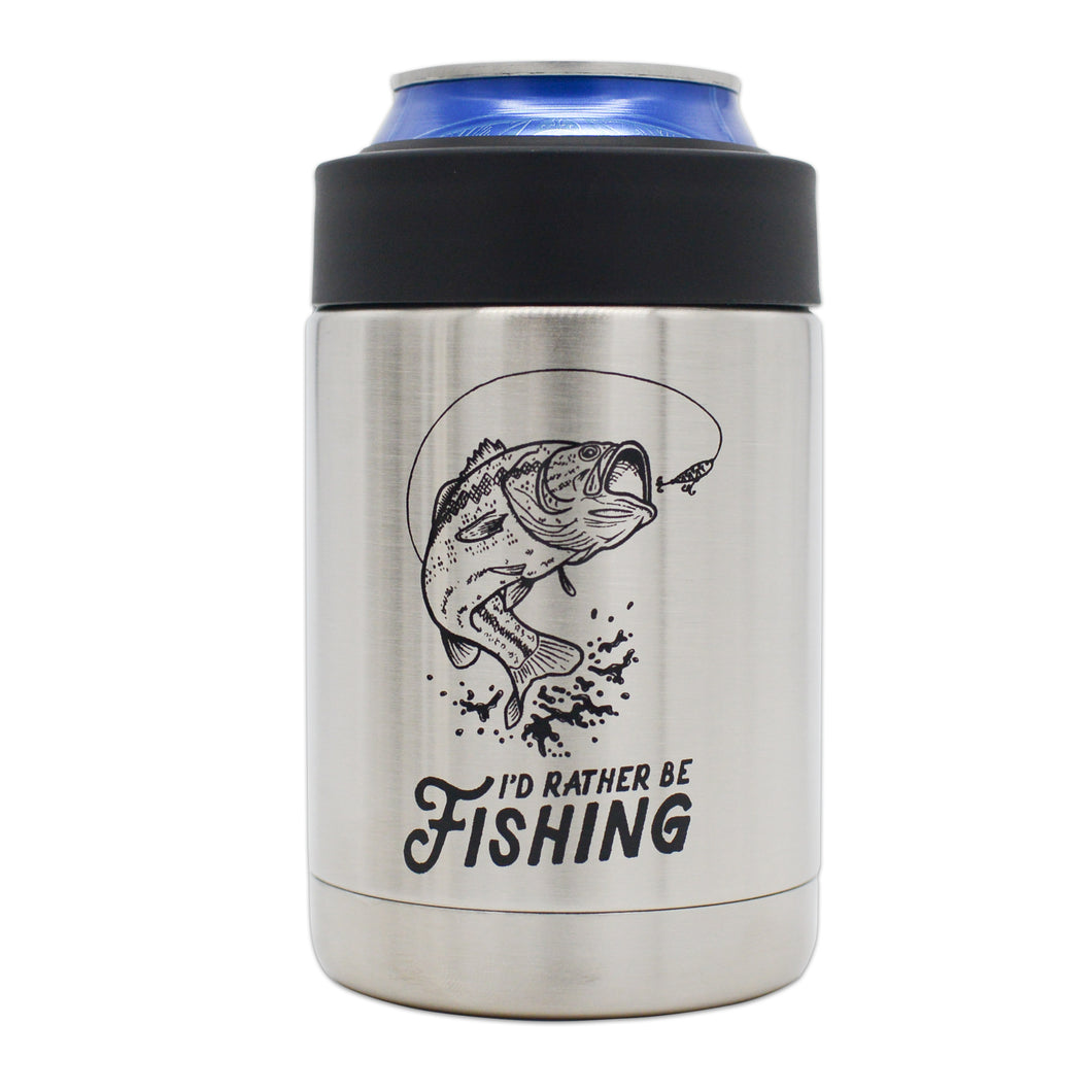 Rather Be Fishing - 12oz Can Cooler
