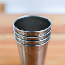 Load image into Gallery viewer, *NEW!* Stainless Steel Pint Cups - Garden Vegetables (Set of 4)
