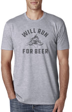 Load image into Gallery viewer, Will Run For Beer - Unisex Tee
